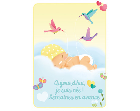 Cartes étapes prématuré
