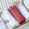 Lot de 3 langes 70x70 cm - Oies