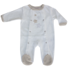 Ensemble préma pyjama, bonnet, gigoteuse taupe