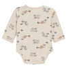 Body bébé prématuré en coton bio Motif Dinosaure