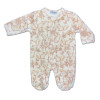Pyjama Prématuré Velours – Écureuil & Forêt Enchantée