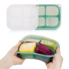 Bac Silicone Haakaa avec Couvercle – 4 ou 8 Compartiments – Congélation & Cuisson – Sans BPA