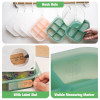 Bac Silicone Haakaa avec Couvercle – 4 ou 8 Compartiments – Congélation & Cuisson – Sans BPA
