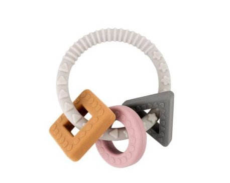 Anneau de Dentition en Silicone Haakaa – Soulagement Naturel et Sécurisé pour Bébé