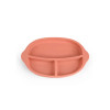 Assiette 3 Compartiments Silicone Haakaa – Écologique et Pratique pour Bébé