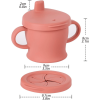 Gobelet Silicone Bébé Haakaa 250ml – Sip-N-Snack 2-en-1