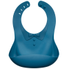 Bavoir Bébé Haakaa – Silicone alimentaire avec poche récupératrice