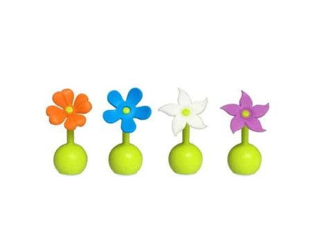 Bouchon Fleur Silicone pour Recueil-Lait Haakaa – Anti-renversement
