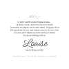 Faire-part de naissance personnalisé pour bébé prématuré - Louis/e
