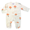 Pyjama prématuré velours – Champignons