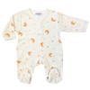 Pyjama prématuré velours – Lune & Étoiles
