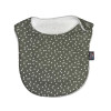 Bavoir nourrisson 0-6 mois en coton éponge OEKO-TEX – Fabrication française - Kaki