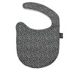 Bavoir nourrisson 0-6 mois en coton éponge OEKO-TEX – Fabrication française - Pétale gris