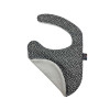 Bavoir nourrisson 0-6 mois en coton éponge OEKO-TEX – Fabrication française - Pétale gris