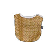 Bavoir nourrisson 0-6 mois en coton éponge OEKO-TEX – Fabrication française - Feuille jaune