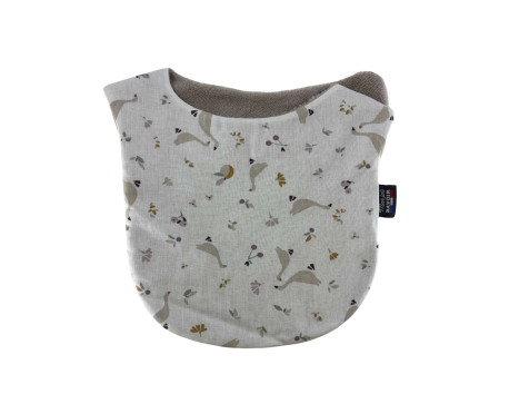 Bavoir nourrisson 0-6 mois en coton éponge OEKO-TEX – Fabrication française - Petites oies