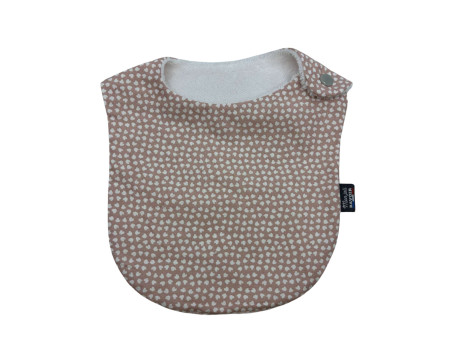 Bavoir nourrisson 0-6 mois en coton éponge OEKO-TEX – Fabrication française - Savane