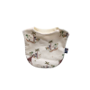 Coffret naissance – 1 bavoir + 4 lingettes lavables Motif Savane