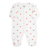 Pyjama prématuré velours – Petits Cœurs Rouge