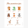 Cadeau naissance bébé prématuré – Affiche Mes Premières Fois