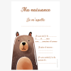 Affiche naissance bébé prématuré – Ma naissance