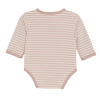 body bébé prématuré rayé rose