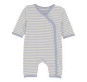 pyjama prématuré bleu sans pieds