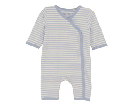 pyjama prématuré bleu sans pieds