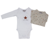 lot de body croisé prématuré coton