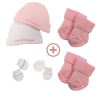 Ensemble préma bonnet + moufles + chaussettes