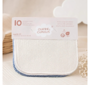 Lingettes lavables bébé en bambou – Ouatine & Cumulus